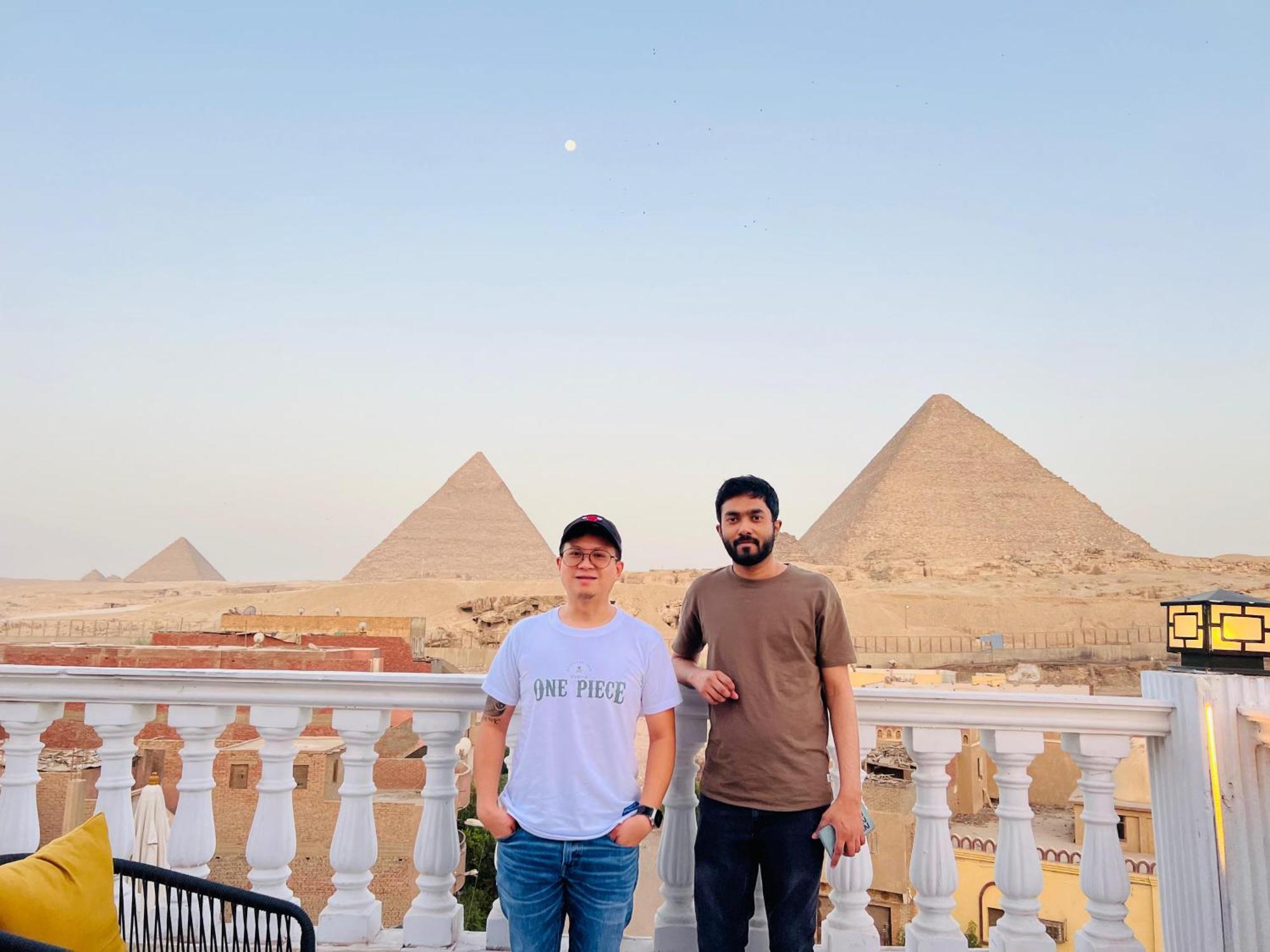 New Scarab Pyramids View Hotel Kafrat al Jabal ภายนอก รูปภาพ