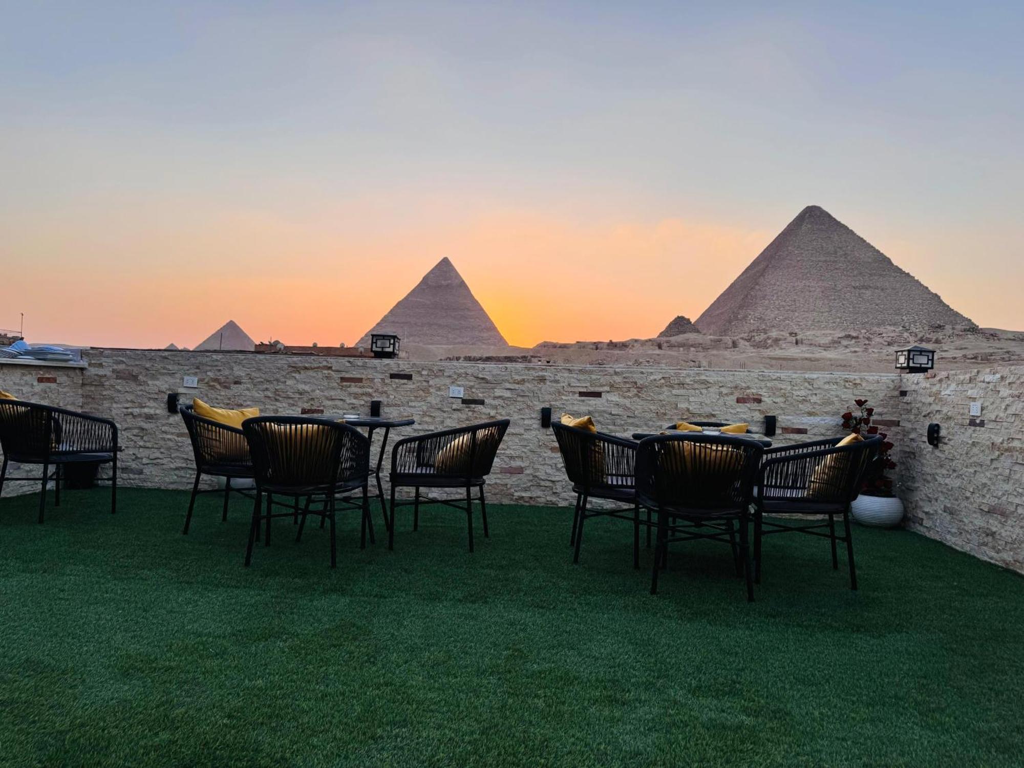 New Scarab Pyramids View Hotel Kafrat al Jabal ภายนอก รูปภาพ