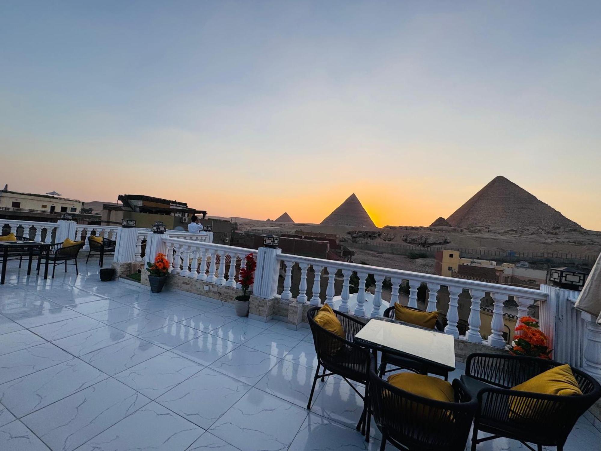 New Scarab Pyramids View Hotel Kafrat al Jabal ภายนอก รูปภาพ