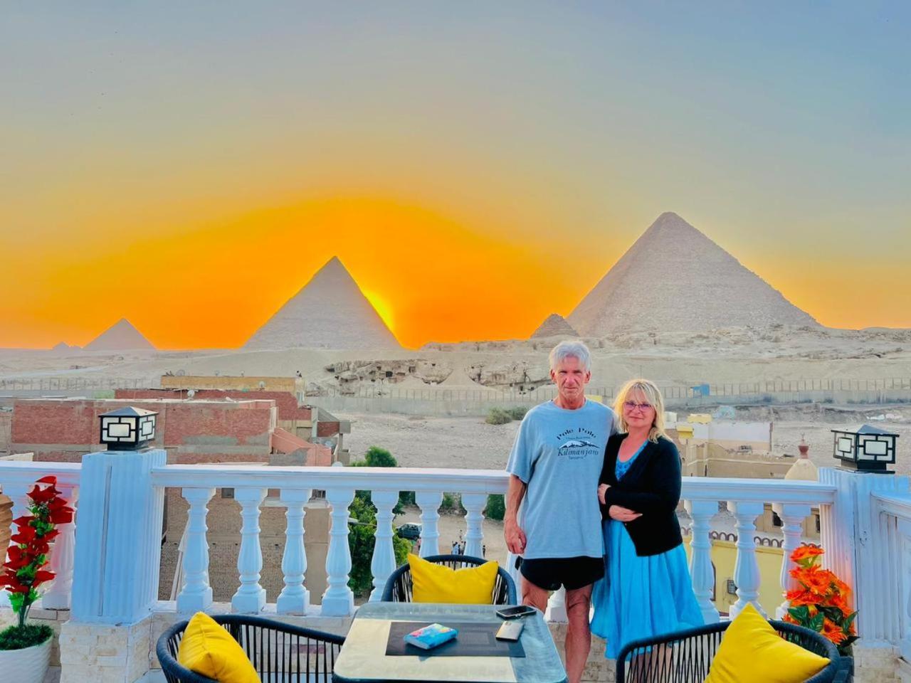 New Scarab Pyramids View Hotel Kafrat al Jabal ภายนอก รูปภาพ